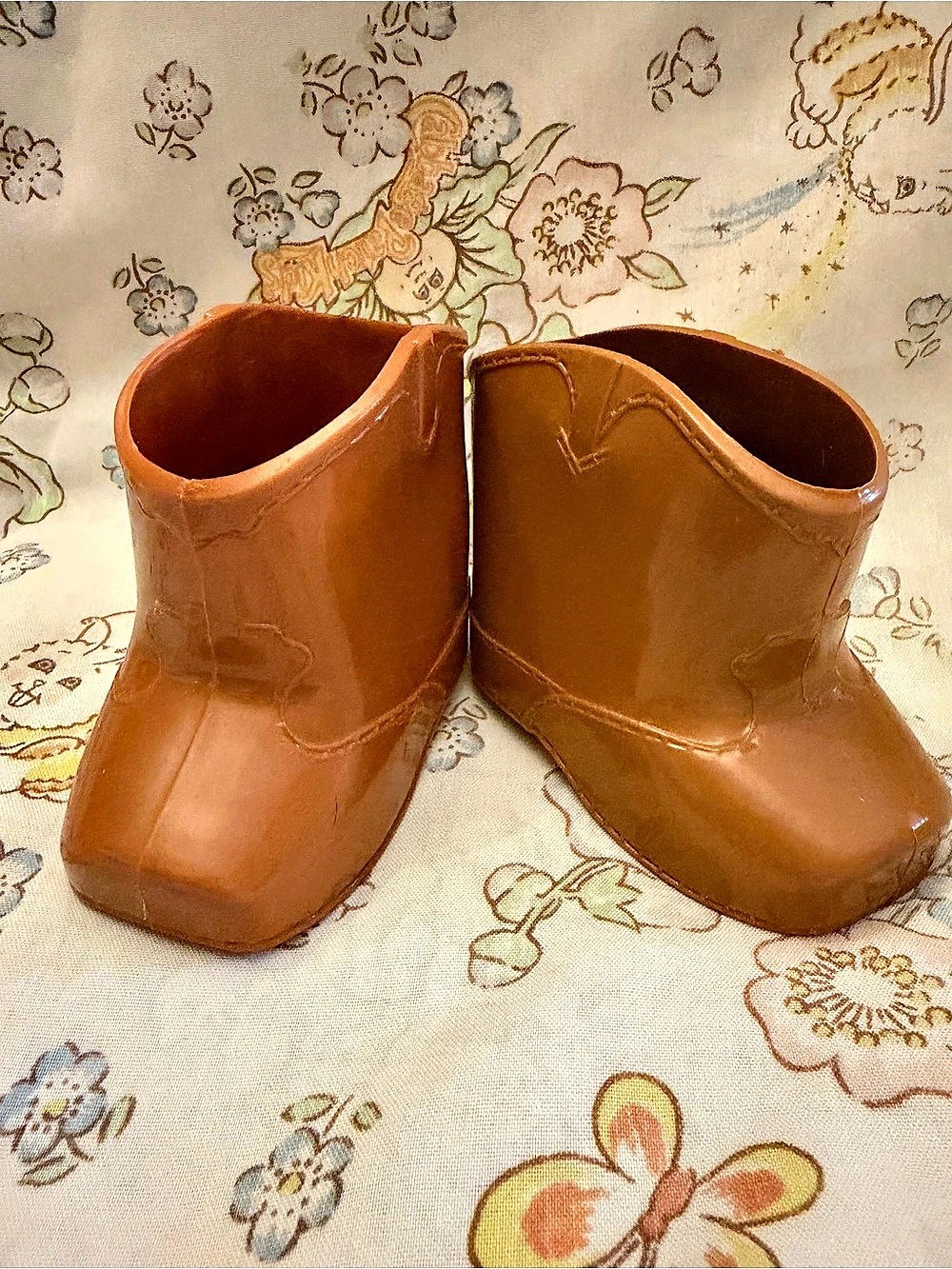 Cabbage Patch Kids brown cowboy boots (Set 2)